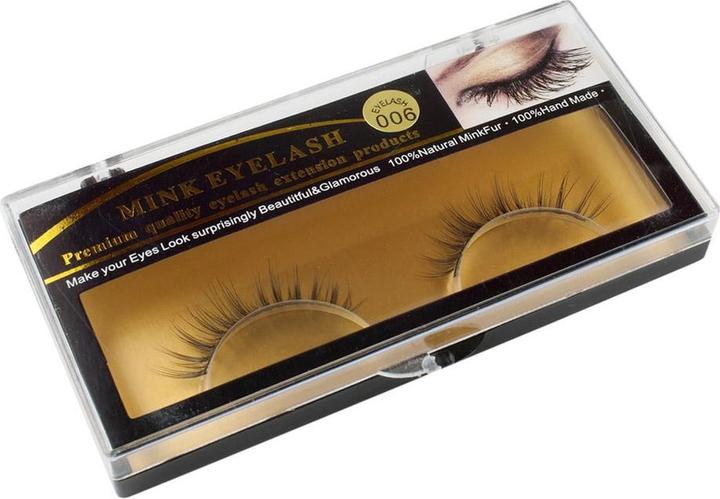 Produktbild JTI Luxuriöse falsche Wimpern aus Nerzfell - #006 (Künstliche Wimpern)