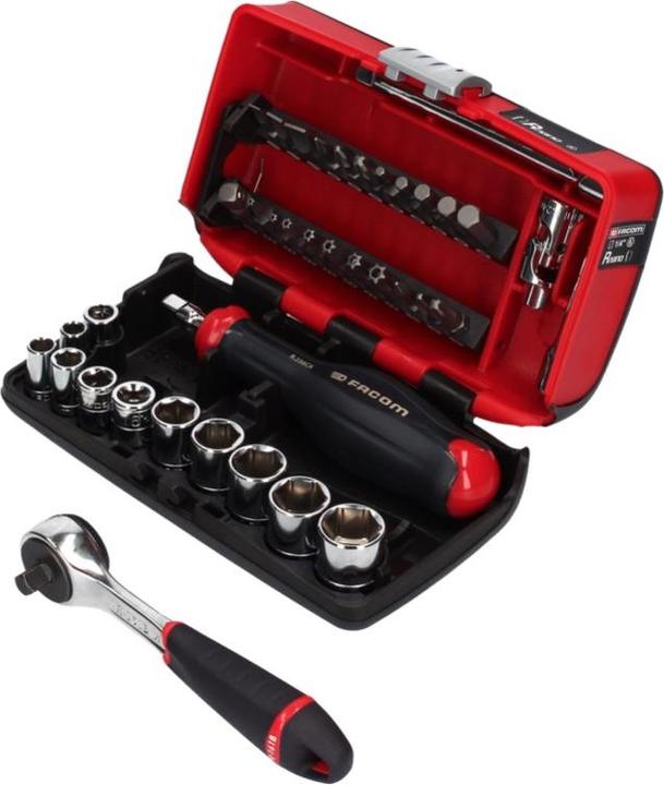 Image du produit Facom R2NANO Set de douilles 1/4", 38 pcs. + Coffret (834486)