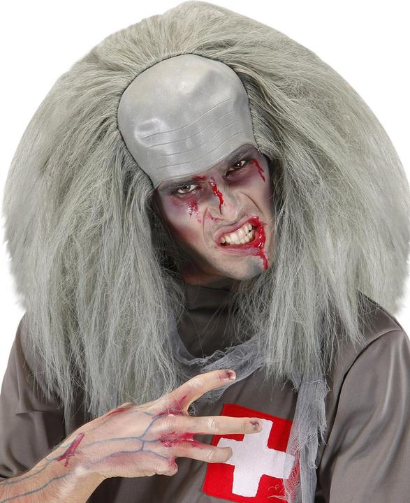 Immagine prodotto Widmann Zombie parrucca mezza calva capelli