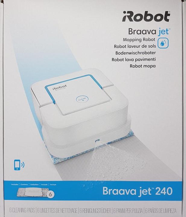 Produktbild iRobot Braava Jet 240 (Wischroboter)