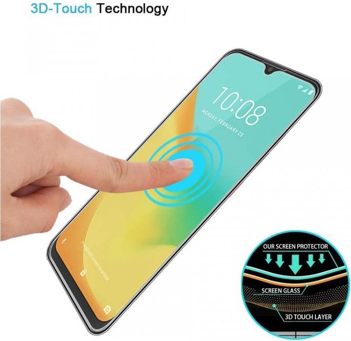 Produktbild Screenguard ZTE Blade V10 Vita Panzerglas Schutzfolie Case Friendly Design (1 Stück, ZTE Blade V10 Vita)