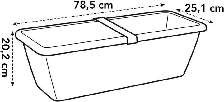Actual product image Elho Barcelona (25 cm)