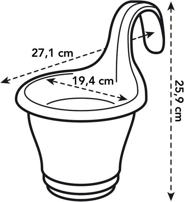 Produktbild Elho Corsica (19.40 cm)