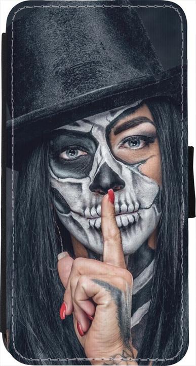 Produktbild PhoneLook Hülle Wallet schwarz Halloween 18 19 (Apple iPhone 7)