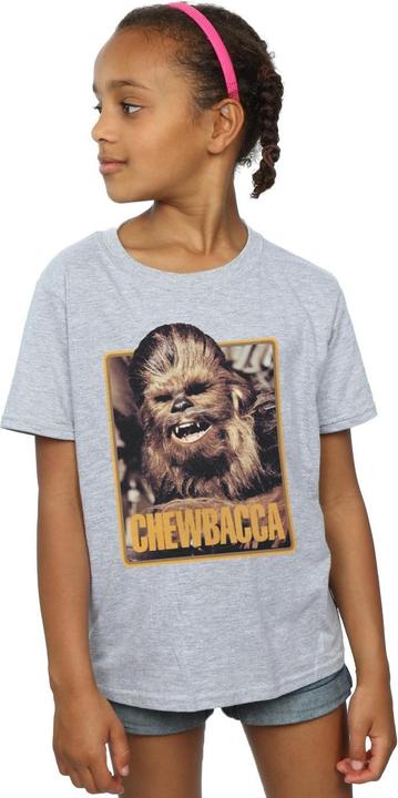 Immagine prodotto Star Wars Chewbacca Scream Maglietta Ragazze (140, 146)