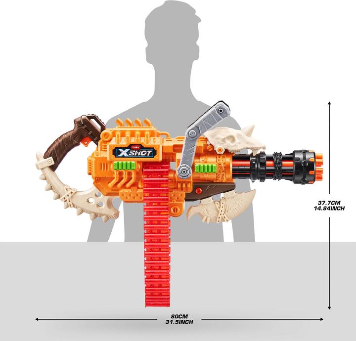 Actual product image Zuru Insanity HorrorFire Dread Hammer (48 Darts)