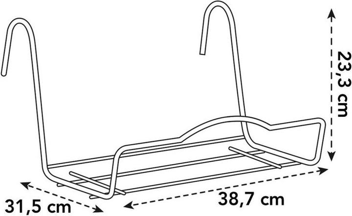 Image du produit Elho Poutre-caisson de balcon