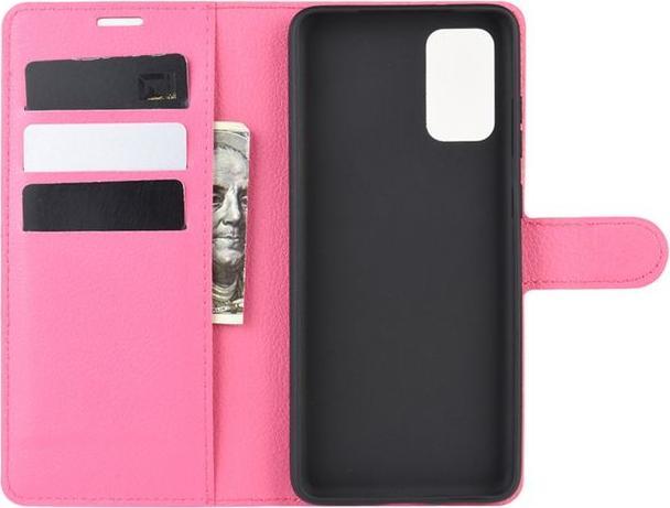 Produktbild MU Classic Litchi Leder Bookcover Series (Samsung Galaxy S20+)