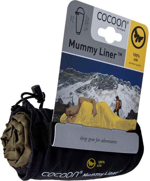 Actual product image Cocoon MummyLiner Inlet Silk (241 cm)