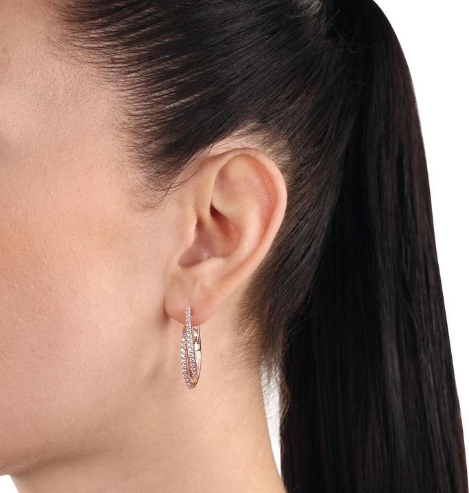 Actual product image zz_ArchivedByPCD_Amor Schmuck_zu_Amor Amor Ohrschmuck für Damen, 925 Sterling Silber, Zirkonia synth. (Silver 925)