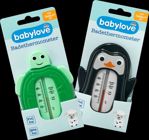 dm babylove Badethermometer