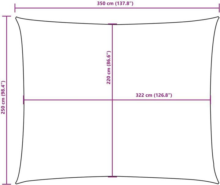 Actual product image VidaXL Nezhatok (250 x 350 cm)