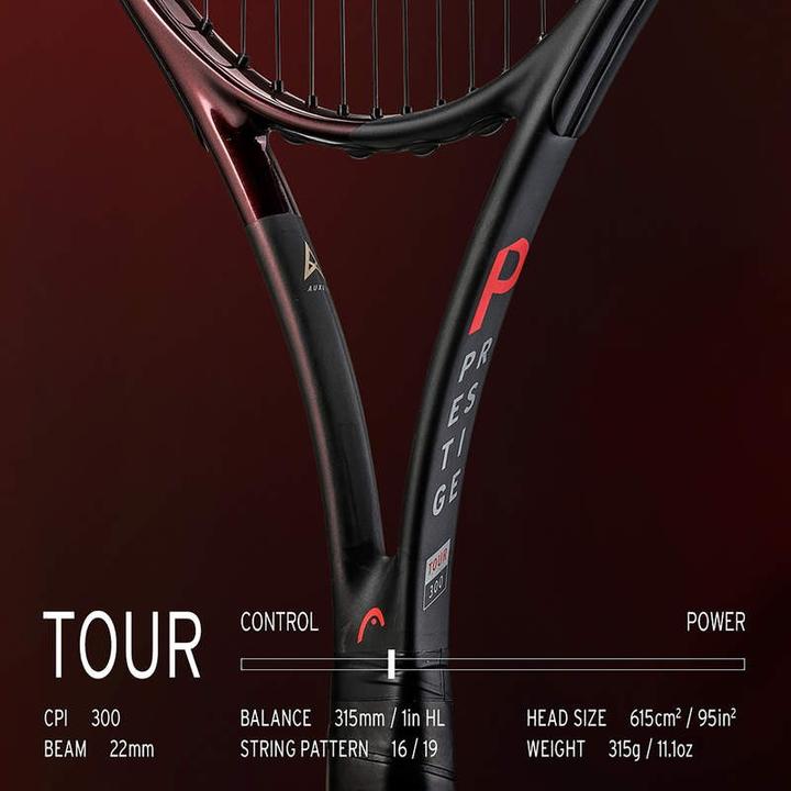 Actual product image Head Prestige Tour 2021 Tennis Rackets (4)