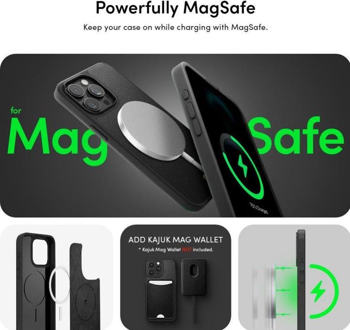 Produktbild Cyrill Kajuk MAG iPhone 15 Pro 6.1" Magsafe czarny/black ACS06769 (Apple iPhone 15 Pro)