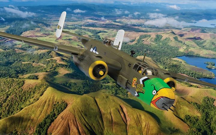 Produktbild Corgi North American B-25D Mitchell Red Wrath 1944