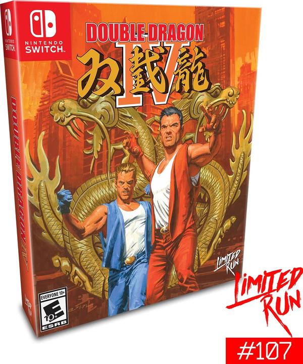 Immagine prodotto Limited Run Giochi Double Dragon IV, Switch Standard Inglese Nintendo Switch (Switch, Switch Lite, Switch OLED, EN)