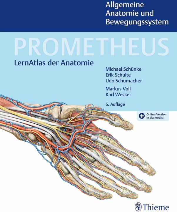 Produktbild PROMETHEUS Allgemeine Anatomie und Bewegungssystem (Deutsch, Udo Schumacher, Michael Schünke, Erik Schulte, 2022)