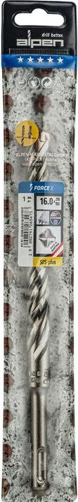 Productafbeelding Alpen SDSplus hamerboor FORCE Snijden (16 mm)