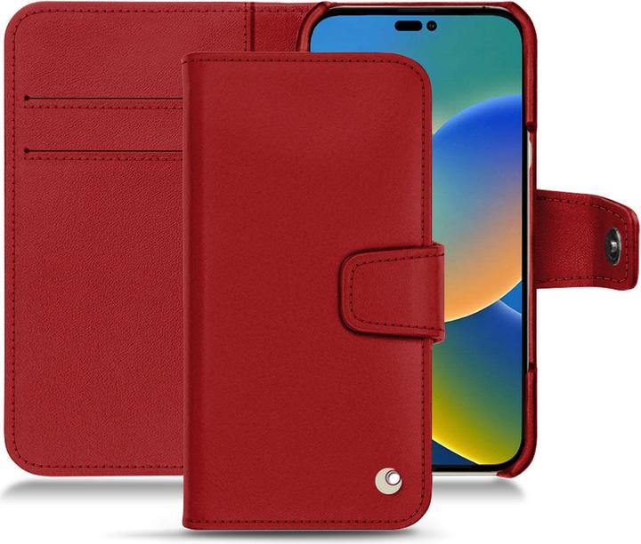 Noreve Lederschutzhülle Wallet (Apple iPhone 14)