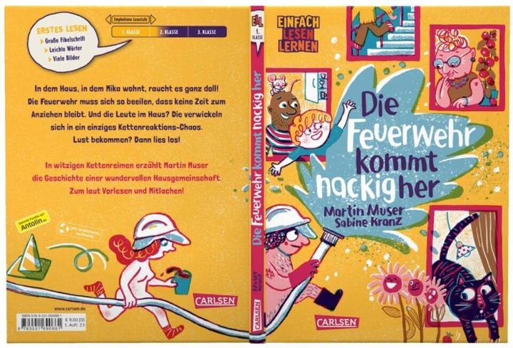 Produktbild Die Feuerwehr kommt nackig her (Martin Muser, Sabine Kranz, Deutsch)