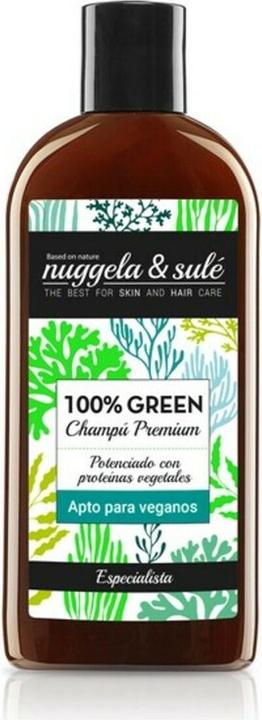 Image du produit Nuggela & Sulé 100% GREEN champú apto veganos 250 ml (250 ml, Shampoing liquide)
