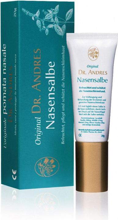 Actual product image Dr. Andres ANDRES Nasensalbe Tb 20g (1 Piece)