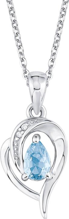 Immagine prodotto Amor Collana (Argento, Zirconia, 45 cm)