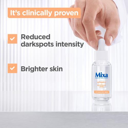 Produktbild Mixa Vitamin C + Glycolic Acid Anti-Dark Spot Serum (30 ml)