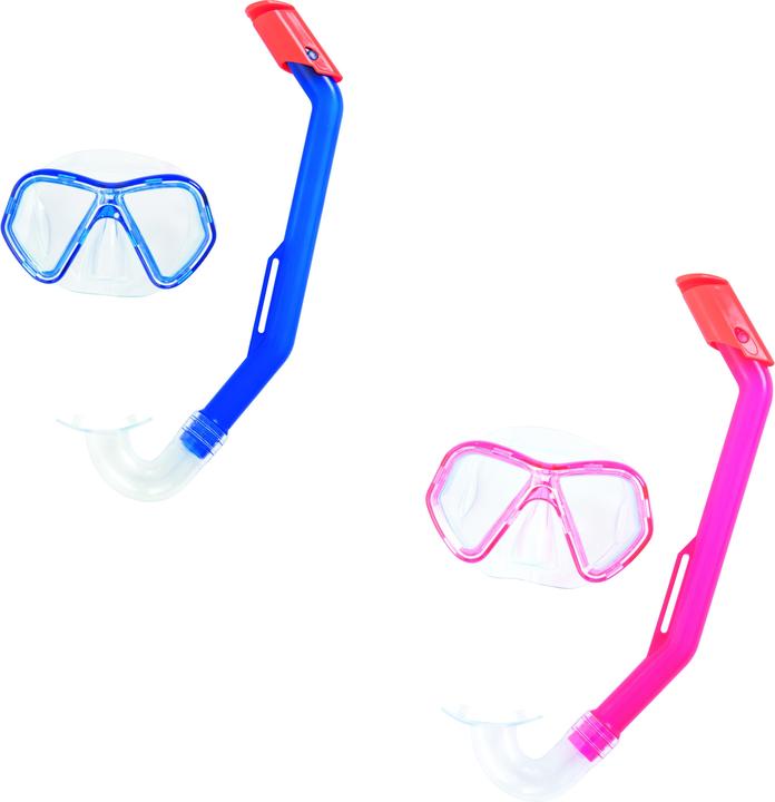 Actual product image Bestway diving mask + pink tube 24023