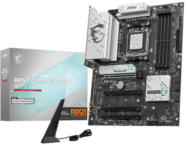 Produktbild MSI B850 GAMING PLUS WIFI (AM5, AMD B850, ATX)