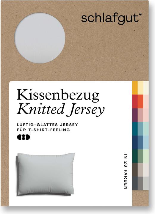 Actual product image schlafgut Knitted Jersey (Duvet cover, 70 x 90 cm)