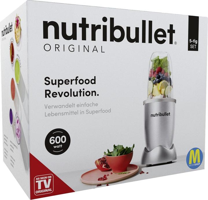 Immagine prodotto NutriBullet Extraktor 5-teilig (Spina UE, 600 W)
