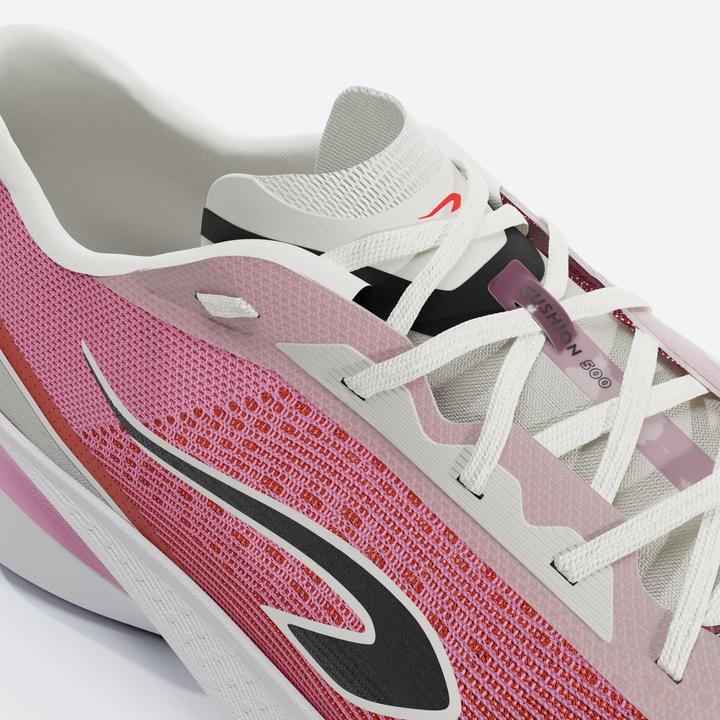 Produktbild Kiprun Laufschuhe Damen - Cushion 500 neonrosa (41)