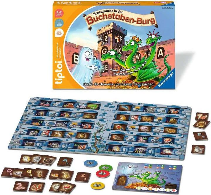 Produktbild tiptoi Schatzsuche in der Buchstaben-Burg (Deutsch)