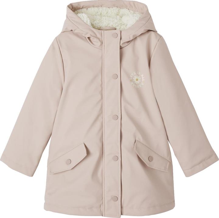 Vertbaudet Mädchen Regenjacke mit Kapuze