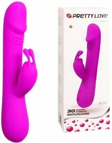 Image du produit Pretty Love 30 fonctions de vibration, silicone, étanche, 3 piles AAA