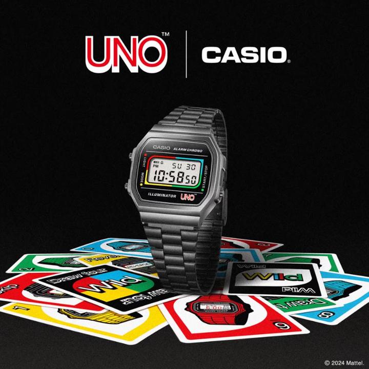 Image du produit Casio Vintage Uno - A168WEUC-1AER (Montre numérique, 36.30 mm)