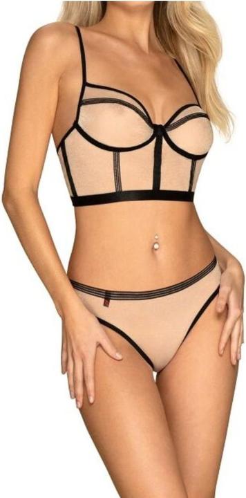 Produktbild Obsessive Nudelia 2-pcs set pink S/M (S/M)