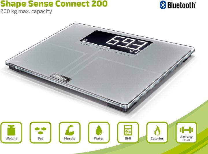 Produktbild Soehnle Shape Sense Connect 200 mit Bluetooth® (200 kg)