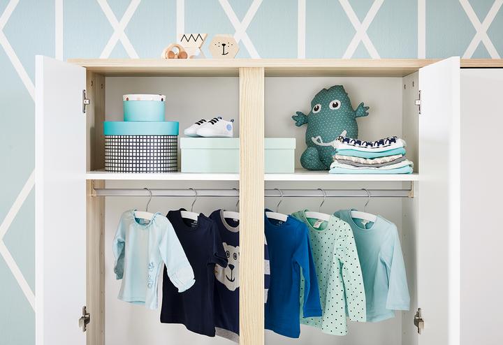Actual product image Pinolino Flow (Baby cot, Changing unit, Children's wardrobes)