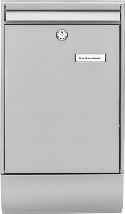 Image du produit Burg Wächter Kit boîte aux lettres acier inoxydable LxHxP 285/500/105 mm Berlin 37770 NI avec rabat Boîte à