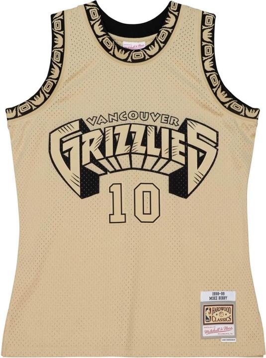Produktbild Mitchell & Ness Swingman Khaki Jersey Vancouver Grizzlies Mike Bibby - M (M)