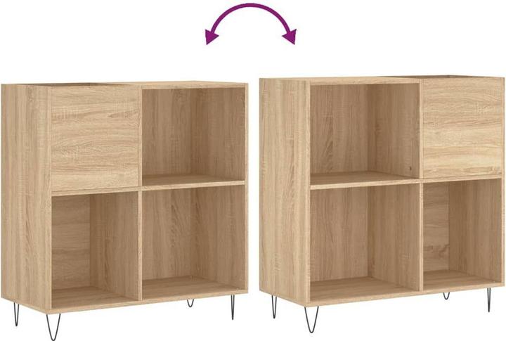 Produktbild VidaXL Plattenschrank Sonoma-Eiche 84,5x38x89 cm Holzwerkstoff