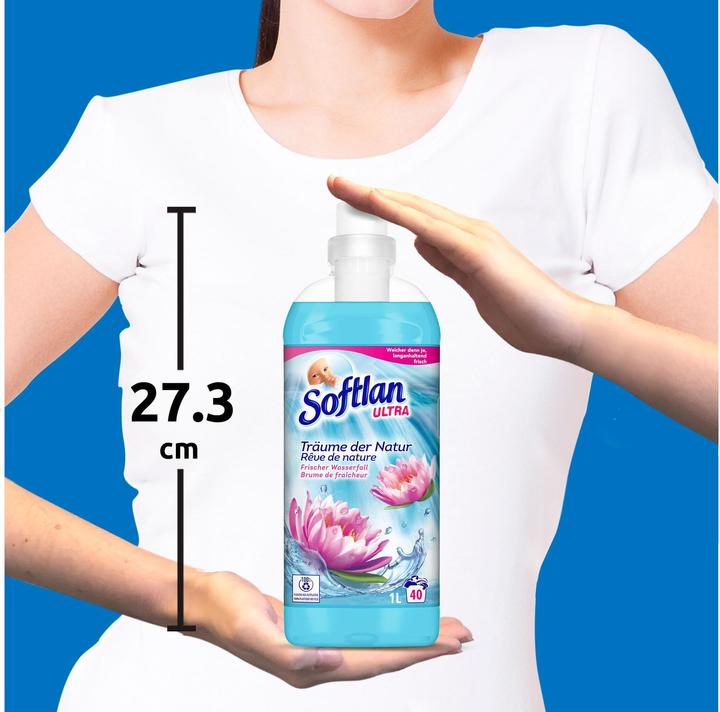 Produktbild Softlan Ultra Frischer Wasserfall (40 Waschgänge, Flüssig)