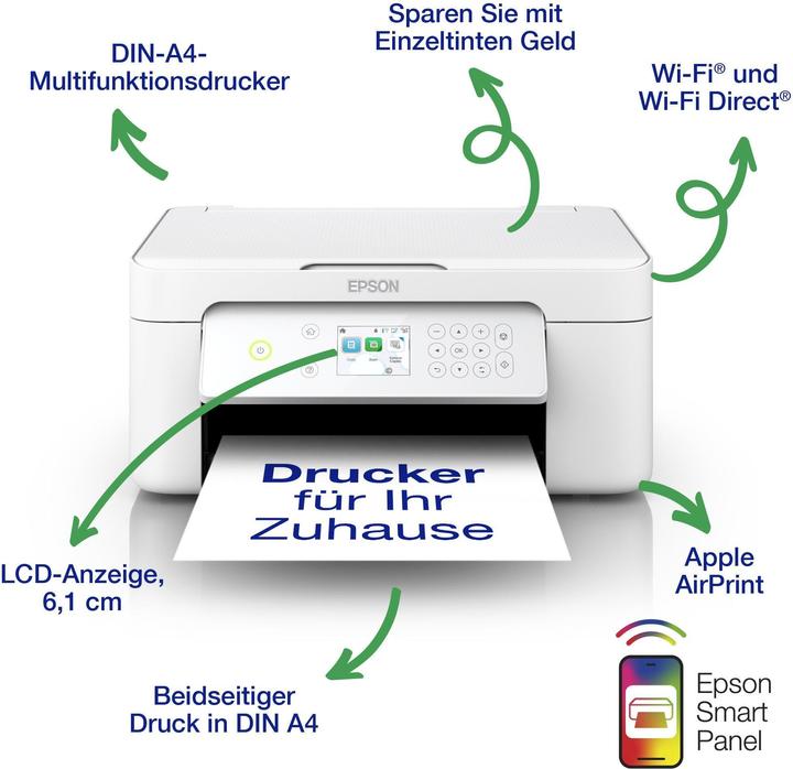 Image du produit Epson Expression Home XP-4205 MFP inkjet 3in1 33ppm mono 15ppm color (P) (Encre, Couleur)