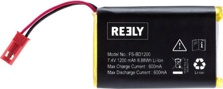 Actual product image Reely Transmitter battery GT6 EVO remote control