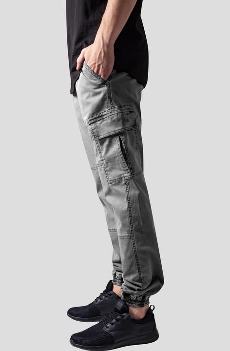 Actual product image Urban Classics Washed Cargo Twill Jogging Pants (34)