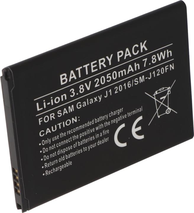 Image du produit AccuCell Batterie Samsung Galaxy J1 2016, SM-J120FN, EB-BJ20CBE