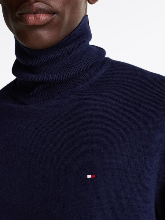 Produktbild Tommy Hilfiger Pima CTN Cashmere Pullover Roll Neck Desert S (L)