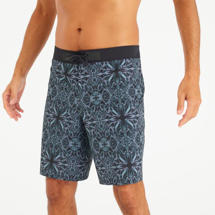 Produktbild Olaian Boardshorts Herren lang Itzblack 900 19" schwarz (46)